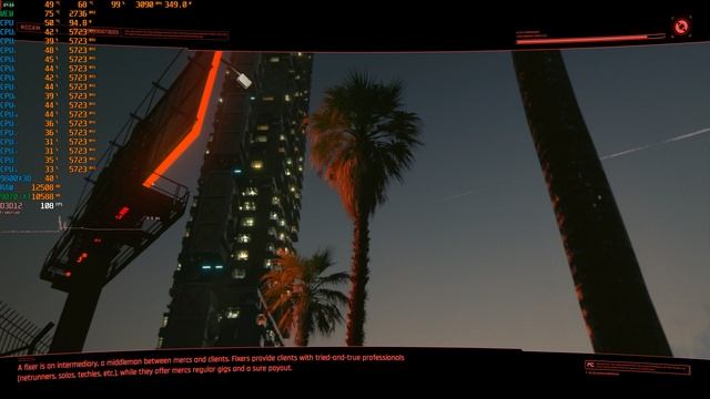 RX 9070 XT + 9800X3D @ 5.7 - Cyberpunk 2077 1440p RT Ultra FSR Q смотреть онлайн