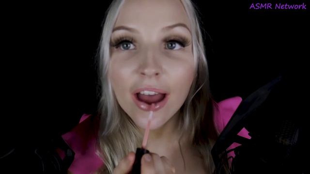 Network ASMR 100 Layers Of Lip Gloss Mouth Sounds Kisses