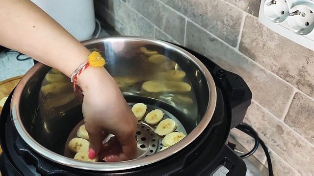 Сушене на банани в комбиниран мултикукър Инстант Пот