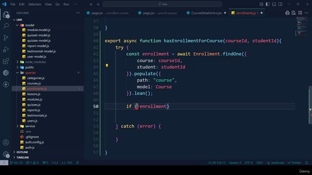 162 -Lesson Authorization Guard Setup Part 2 смотреть онлайн
