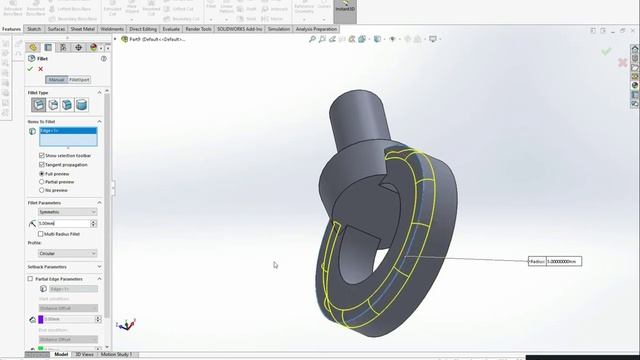 Solidworks Station - Lifting Eye Bolt смотреть онлайн