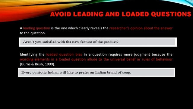Questionnaire Design | Research Methods | MBA Lecture Series смотреть онлайн