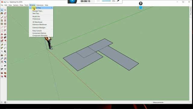 SKETCHUP DAY 1 INTRODUCTION, APPLICATION MANU, WORKSPACE, TOOLBARS, ORBIT, ZOOM, PAN, TEMPLATE, смотреть онлайн