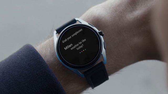 Emporio Armani Connected new functionalities - weather app смотреть онлайн