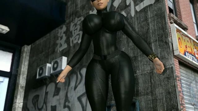 Giantess Growth Cat Woman