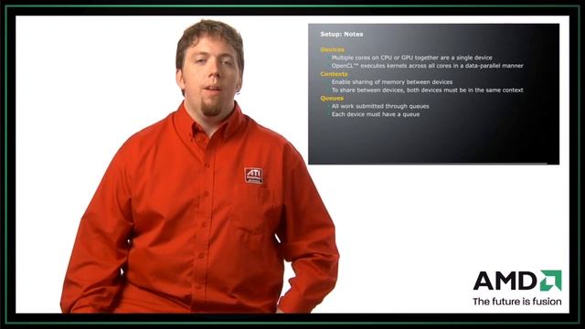ATI Stream OpenCL™ Technical Overview [Part 3a] - Resource Setup смотреть онлайн