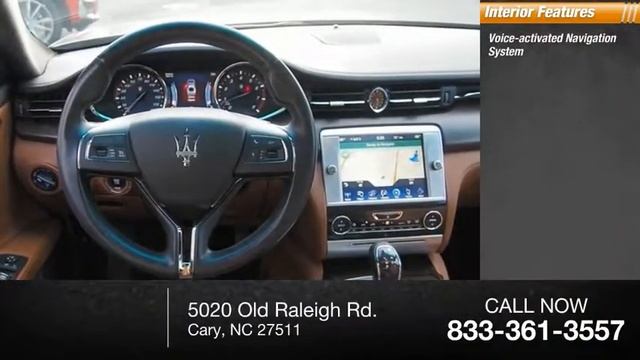 2016 Maserati Quattroporte Cary NC MP0147 смотреть онлайн
