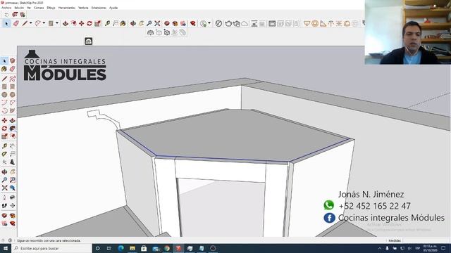 Cómo dibujar moldura en sketchup смотреть онлайн