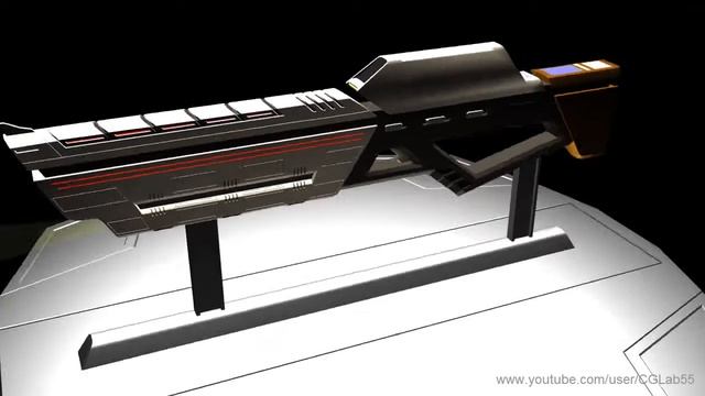 Assault Rifle (3ds Max) смотреть онлайн