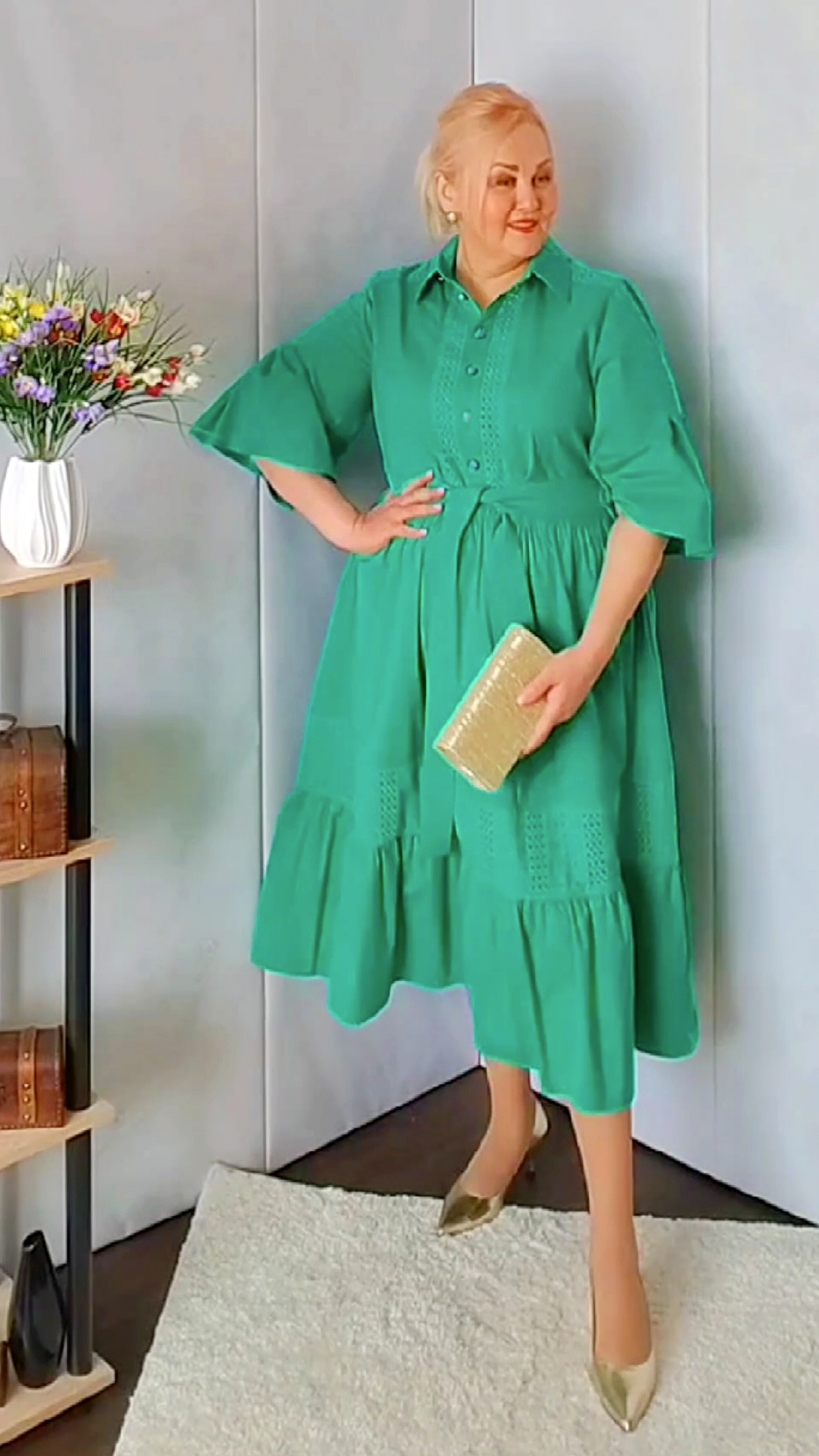 Что НОСИТЬ ЭТОЙ ВЕСНОЙ! ПЛАТЬЯ Plus Size с Wildberries смотреть онлайн