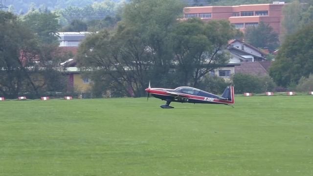 SMOKE ON Extra 300 D-EPOI takeoff and landing at Airfield Kapfenberg | Aero Action Day смотреть онлайн