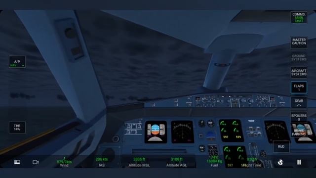 Jakarta - Singapore | Real flight simulator смотреть онлайн