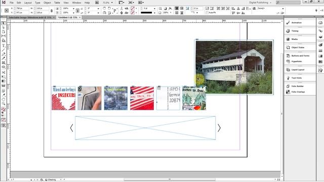 Interactive Slideshow -- Adobe InDesign CS6 DPS смотреть онлайн