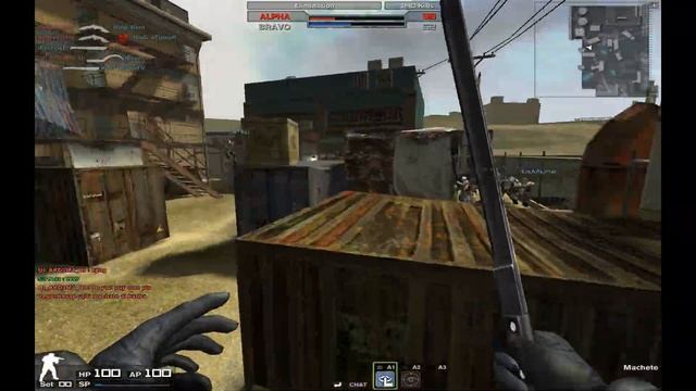 Combat Arms the Classic - Hauser, machete Only(melee) with _KingZ смотреть онлайн