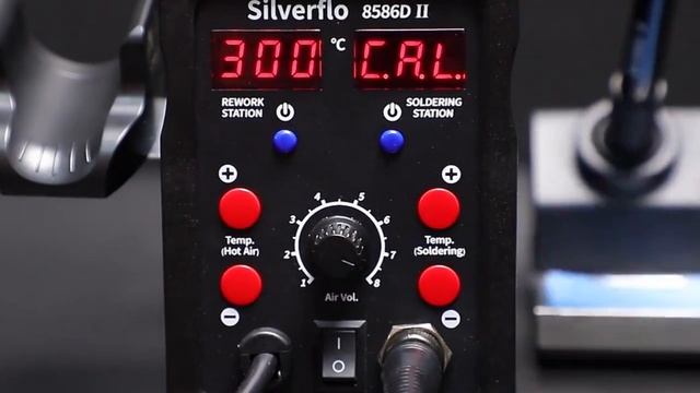 Паяльная станция Silverflo 8586D смотреть онлайн