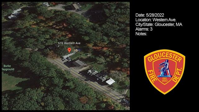 Gloucester 3-Alarm Fire Audio 5/28/2022 [Massachusetts] смотреть онлайн