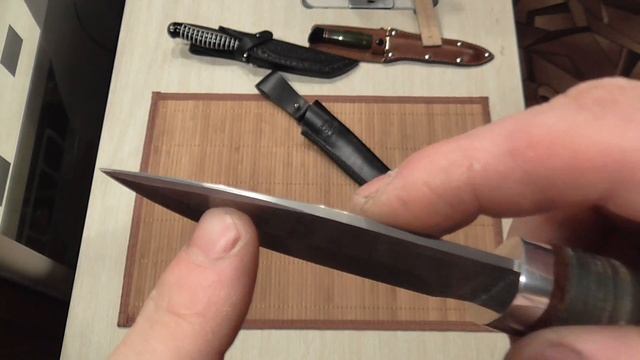 Нож "Добрый" АиР. Zladinox 1016. My IMHO + Custom Leather Sheath... смотреть онлайн