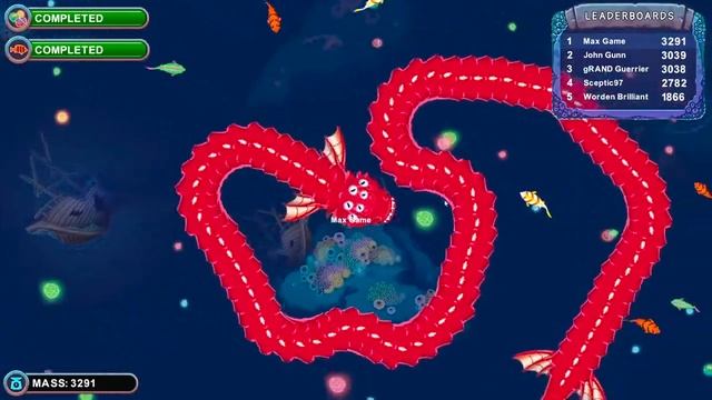 SeaDragons.io || Giant dragons || Search and destroy strong opponents