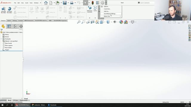 How To Change The Size of Buttons in Solidworks - Step by Step смотреть онлайн