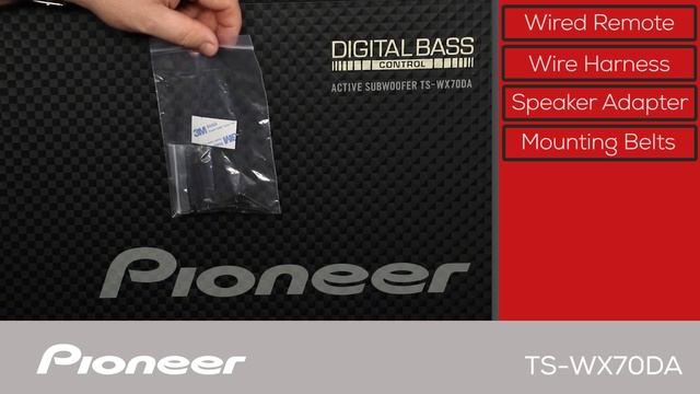 TS-WX70DA Powered Subwoofer - What's In The Box?