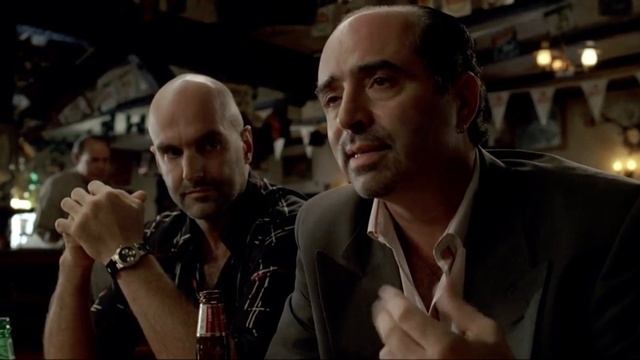 The Sopranos 6.13 - "That's tough talk mon ami" смотреть онлайн