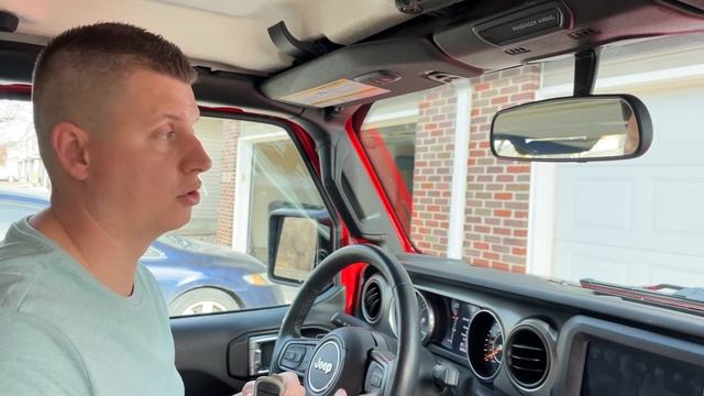 How to program your Garage Door Opener on Jeep Wrangler JL смотреть онлайн