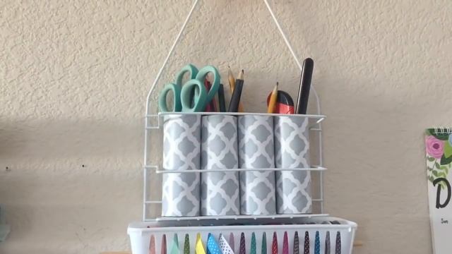 Dollar Tree DIY Gift Wrapping Station Wall Organizers - Easy Less than $10 смотреть онлайн