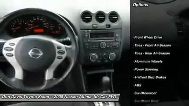2008 NISSAN ALTIMA Arlington, TX 8N546379