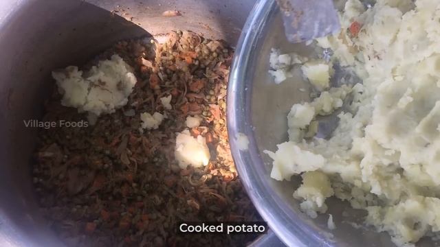 Mushroom Cheese Balls | Cheesy Croquettes Recipe For Kids | Village Foods смотреть онлайн