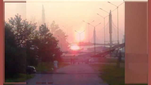 Закатное солнце на новом мосту смотреть онлайн
