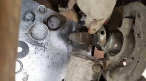 Замена подшипника ступицы съемником на Калине