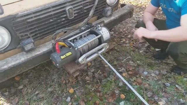 Съёмная лебедка на ниву смотреть онлайн