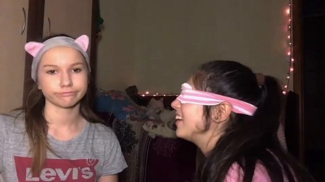 Слепой макияж челендж/Challenge😊 смотреть онлайн