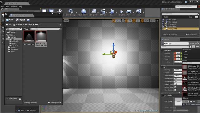UE4 Basics_17- IES Lighting смотреть онлайн