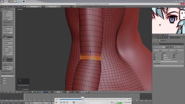 [Part 24/ 40] Anime Character 3D Modeling Tutorial II - Attaching Parts смотреть онлайн