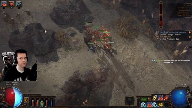 Mukluk Plays Path of Exile Scourge League Part 2 смотреть онлайн