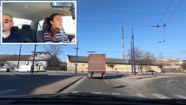 Driving School Pazardzhik.Шофьорски курсове гр.Пазарджик-кормуване с Ива