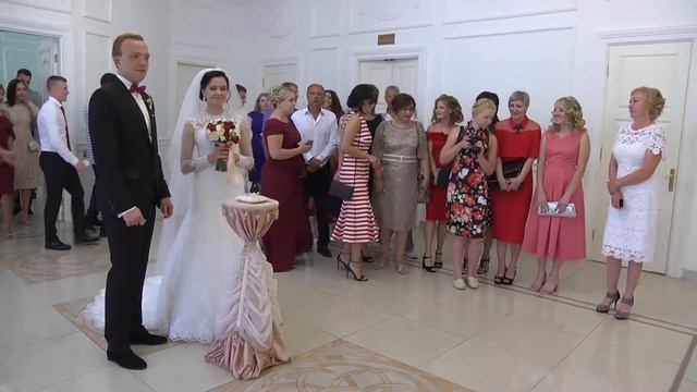 свадьба +в липецке.Никита и Екатерина ЗАГС смотреть онлайн