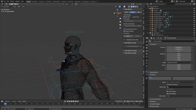 Using iClone to Combine Facial and Body Animation in Blender with Auto-Rig Pro смотреть онлайн