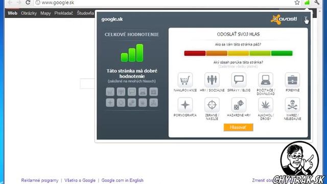 AVAST Antivir: 9 - Doplnková Ochrana