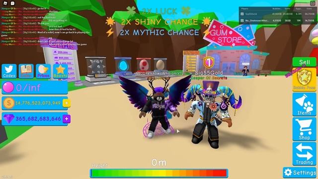 🏆Sig Became The #1 Bubbler *11+ SHINY SECRET PETS* Best Bubbler In Roblox Bubble Gum Simulator😱 смотреть онлайн
