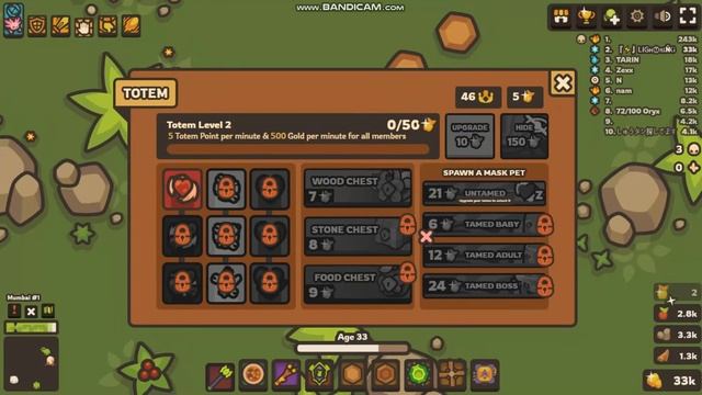 Taming.io | How To Tame Masks | Unlocking 150 Easily Guide |