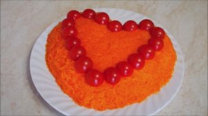 Салат СЕРДЦЕ на праздничный стол и идея ЗАВТРАКА для ЛЮБИМОГО