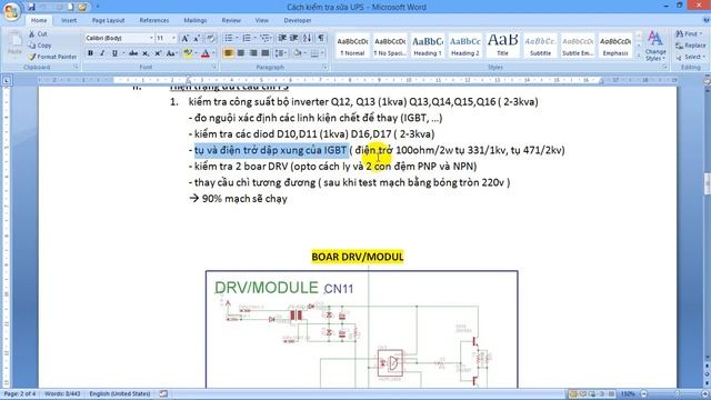 Sửa lỗi UPS Santak 1-3kva thành công 94% cho người biết điện tử - P2 смотреть онлайн