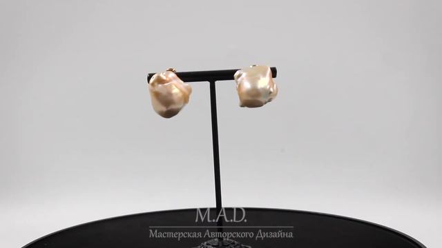 Розовый барочный жемчуг итальянский замок серьги смотреть онлайн