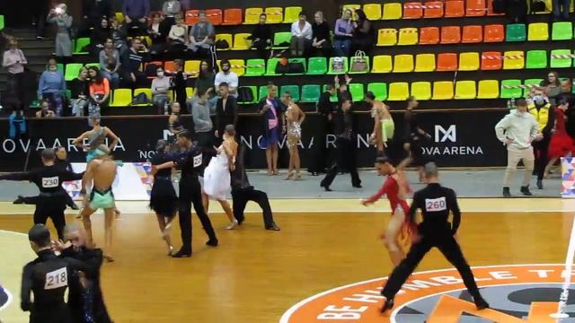 Пасодобль (Взрослые + Молодежь B класс, LA) 1\2 финала 08.03.2021 смотреть онлайн