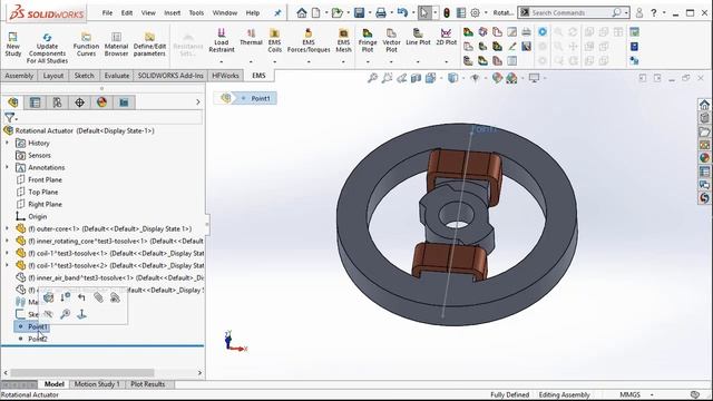 How to create a 2D Field Plot inside EMS for SOLIDWORKS смотреть онлайн