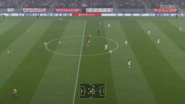 FIFA 19 La Liga Rayo Vallecano-Valencia wynik 0-3 смотреть онлайн