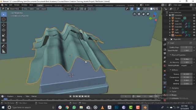 Blender 3D for beginners: 4 Simulations смотреть онлайн
