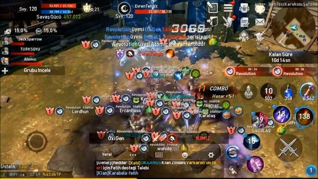 Lineage2 Revolution - Oren01 - Şato Kuşatması - Revolution Clan-Castle Encirclement..! смотреть онлайн